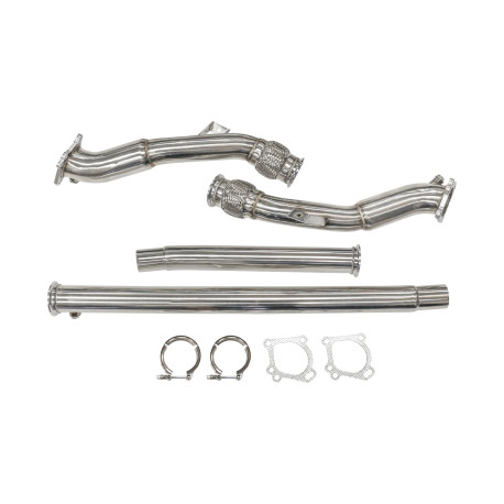 Down pipe, dump pipe Downpipe pre AUDI A4 2.7 1994-2001 biturbo decat | race-shop.sk