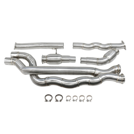 Down pipe, dump pipe Mid Pipe pre BMW F87 S55 M2C 2019+ | race-shop.sk