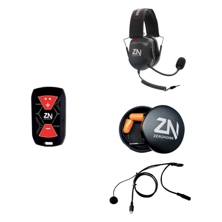 Slúchadlá / headsety ZERONOISE komunikačná súprava PIT-LINK TRAINER (Bluetooth, pre Android) | race-shop.sk