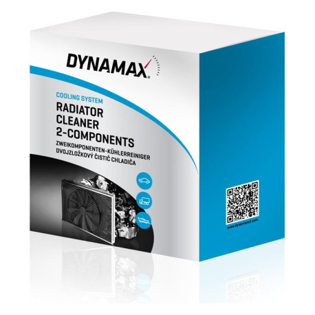 Aditíva Aditívum DYNAMAX čistič chladiča 2-zložkový, 2x150ml | race-shop.sk