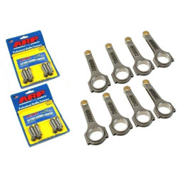 TURBOWORKS kované ojnice pre BMW M60B40 M62B44 E31 E32 E34 E39 E53 (čap 22 mm), 143 mm, 8 ks