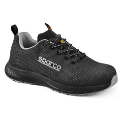 Sparco bezpečnostná obuv SCARPE TRACTION S3S ASAN, čierna/strieborná