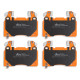 Brzdy DBA DBA Xtreme Performance predné brzdové dosky DB2358AXP | race-shop.sk
