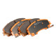 Brzdy DBA DBA Xtreme Performance predné brzdové dosky DB2341XP | race-shop.sk