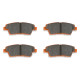 Brzdy DBA DBA Xtreme Performance zadné brzdové dosky DB15022XP | race-shop.sk