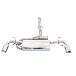 XFORCE 76 mm cat-back výfukový systém pre MAZDA RX8 2003-2008 SERIES I