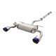 Výfukové systémy XFORCE XForce 2.5" Cat-Back System for SUBARU BRZ 2012-2022 Z1 | race-shop.sk