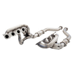 XFORCE 48 mm výfukové zvody + športové katalyzátory pre FORD MUSTANG 2015-2017 CONVERTIBLE GT 5.0L V8 (bez homologizácie)