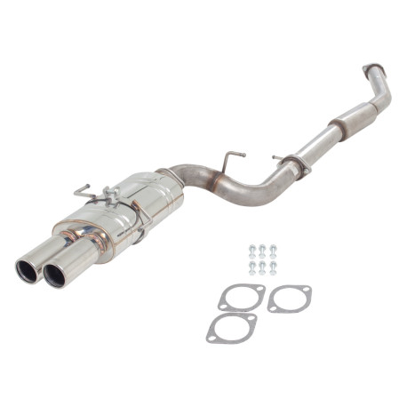 Výfukové systémy XFORCE XFORCE 76 mm cat-back výfukový systém pre NISSAN 200SX 2000-2002 S15 | race-shop.sk