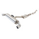 Výfukové systémy XFORCE XForce 3" Cat-Back System + Varex Muffler for TOYOTA YARIS 2021- GR | race-shop.sk