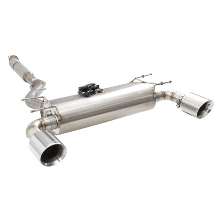 Výfukové systémy XFORCE XForce 2.5" Cat-Back System + Varex Muffler for SUBARU BRZ 2022- ZD8 | race-shop.sk