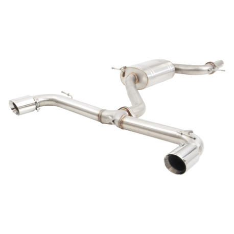Výfukové systémy XFORCE XForce 3" Cat-Back System for VOLKSWAGEN GOLF 2010-2013 GTI MK 6 | race-shop.sk