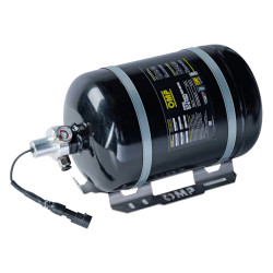 Elektrický hasiaci prístroj, oceľový OMP CESST7 3kg s FIA, čierny
