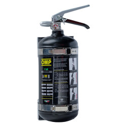 Ručný hasiaci prístroj OMP CB0-0325 Ecolife Plus oceľ 2,4 kg s FIA, čierny