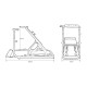 Playseat SIM racing konštrukcia V3 | race-shop.sk