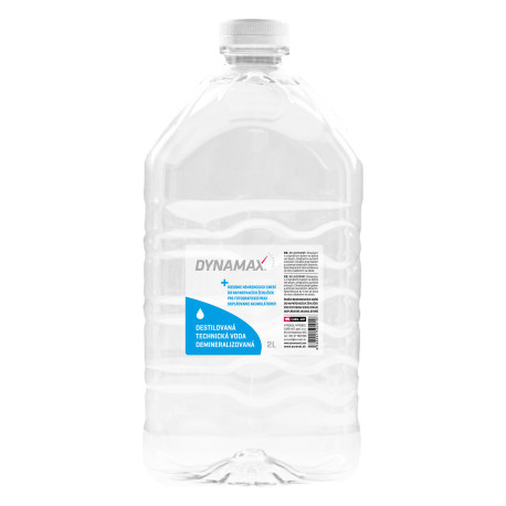 Chladiace kvapaliny DYNAMAX DEMINERALIZOVANÁ TECHNICKÁ VODA 2 L PET | race-shop.sk