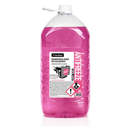 Chladiace kvapaliny Chladiaca kvapalina XSHINE G12 3 L | race-shop.sk