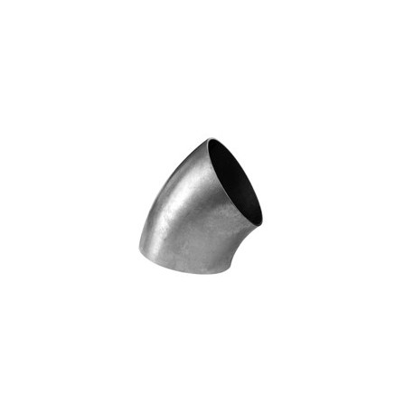 Nerezové kolená 90° Stainless steel pipe- elbow 45°, 70mm, short | race-shop.sk