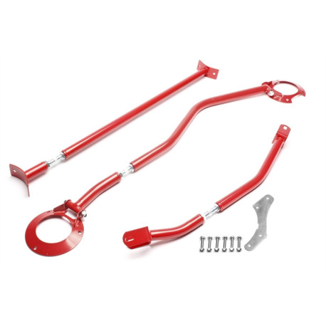 Rozpery TA-TECHNIX sada 3 rozpier pre VW Derby 86/86C, oceľ, červená | race-shop.sk