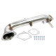 Down pipe, dump pipe TA-TECHNIX nerezový downpipe pre VW Scirocco III 13 2008-2017 | race-shop.sk