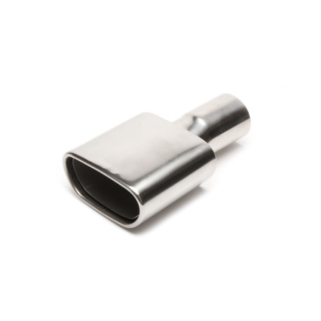 Oválne s jedným výstupom TA-TECHNIX nerezová koncovka výfuku, 141×71 mm | race-shop.sk