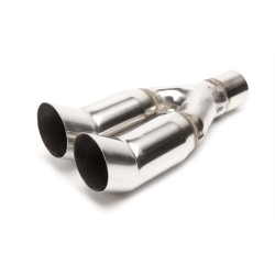 TA-TECHNIX nerezová koncovka výfuku, 2× 76 mm DTM