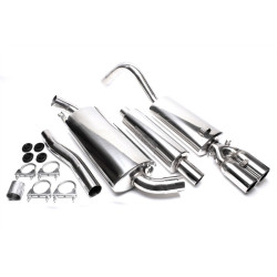 TA-TECHNIX nerezový cat-back výfuk pre Audi 80 89 1986-1991, 2× 76 mm