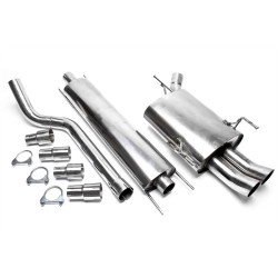 TA-TECHNIX nerezový cat-back výfuk pre Opel Corsa C 2000-2009, 2× 76 mm DTM