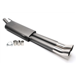 TA-TECHNIX športový koncový tlmič pre VW Vento 1H, 2× 76 mm DTM