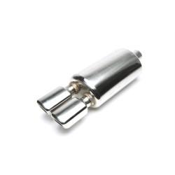 TA-TECHNIX univerzálny nerezový koncový tlmič, 2× 86×70 mm