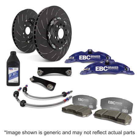 Brzdy EBC Auto Predná brzdová sústava EBC Racing Big Brake Kit BBK013, kotúče 355 × 32 mm, modré strmene | race-shop.sk