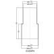 Priame redukcie TA-TECHNIX výfuková redukcia 55-63,5 mm | race-shop.sk