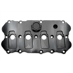 TA-TECHNIX hliníkový kryt ventilov pre Audi A1 (8X) 2.0 TFSI EA113, čierna