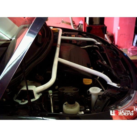 Rozpery ULTRA RACING 4-bodová predná horná rozpera pre Proton Savy 1.2 05-13 | race-shop.sk