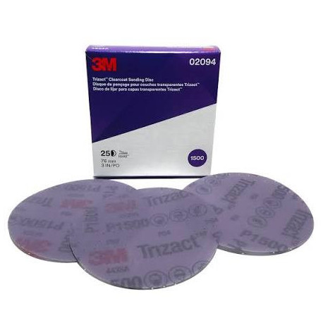 New 3M 02094 Trizact brúsny penový kotúč P1500 Ø 75 mm | race-shop.sk