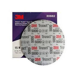 3M 30662 Trizact Hookit penový brúsny kotúč P5000 Ø 150 mm
