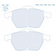 Brzdové dosky CL brakes Brzdové dosky CL Brakes 4031RC8R | race-shop.sk