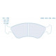 Brzdové dosky CL brakes Brzdové dosky CL Brakes 4036RC8 | race-shop.sk