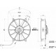 Ventilátory 24V Univerzálny elektrický ventilátor SPAL 280mm - tlačný, 24V | race-shop.sk