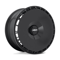 Rotiform AeroDisc kryt disku 19" Flat Mesh, GLOSS BLACK
