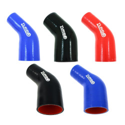 Silikónová hadica - redukčné koleno 45° - 38mm (1,5") na 51mm (2")