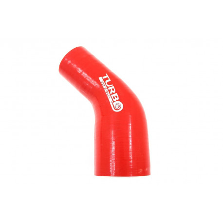 Kolená 45° redukčné Silikónová hadica - redukčné koleno 45° - 38mm (1,5") na 51mm (2") | race-shop.sk