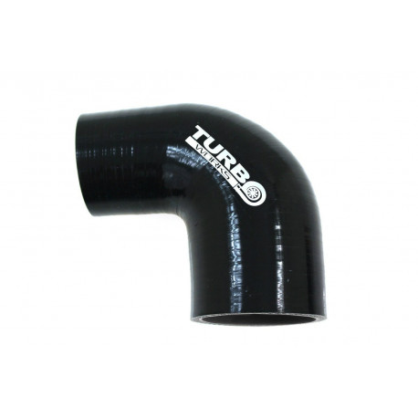 Kolená 90° redukčné Silikónové redukčné koleno 90° , 76mm (3") na 102mm (4") | race-shop.sk