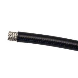 Teflónová hadica s nerezovým opletom a PVC ochranným povrchom AN4 (4,8mm)