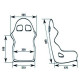Športové sedačky s FIA homologizáciou Športová sedačka s FIA OMP TRS-E | race-shop.sk