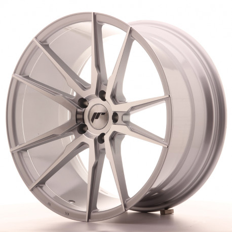 Hliníkové disky Japan Racing JR21 20x10 ET20 5x120 Silver Machined | race-shop.sk