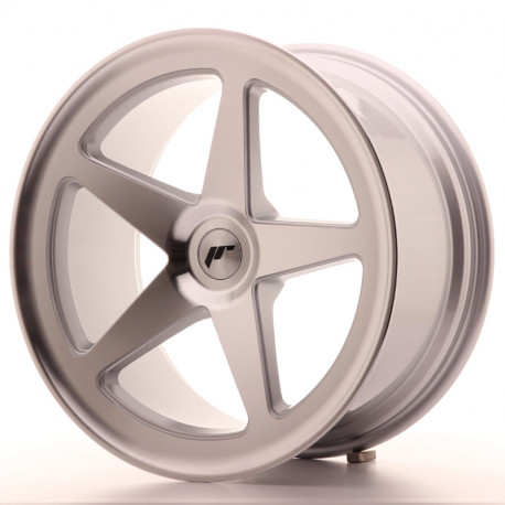 Hliníkové disky Japan Racing JR24 19x9,5 ET20-40 BLANK, Machined Silver | race-shop.sk