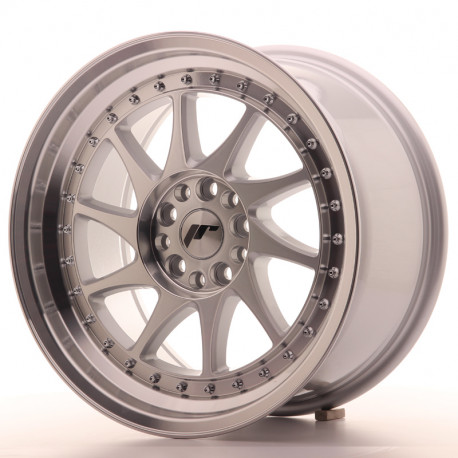 Hliníkové disky Japan Racing JR26 17x9 ET35 4x100/114 Machined Silver | race-shop.sk