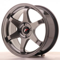 Japan Racing JR3 17x8 ET35 4H BLANK, Dark Hyper Black