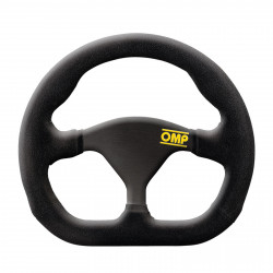 3 ramenný športový volant OMP Formula Quadro, 250mm, polyuretán, bez odsadenia, čierna